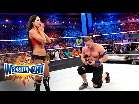 John Cena demande Nikki Bella en mariage à WrestleMania 33