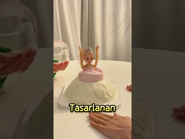 BARBİE Pastası İşte Böyle KURTARILIR❗😍