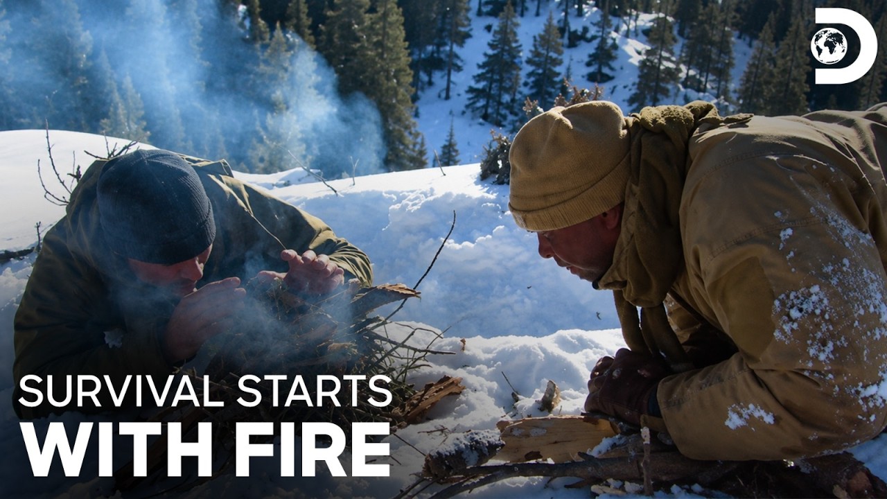 Mastering The Art of Fire In The Wild | Dual Survival | Discovery Channel India