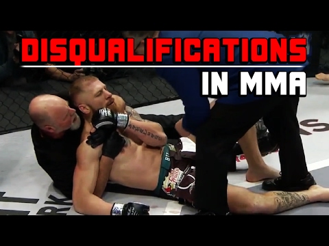 Disqualifications In MMA