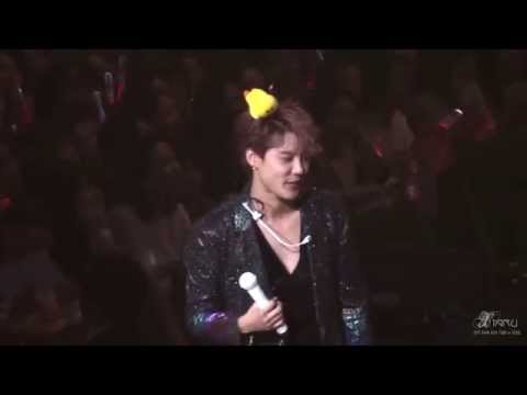 151108 XIA 4th ASIA TOUR CONCERT in SEOUL genie time 노래방 준수 Junsu ジュンス