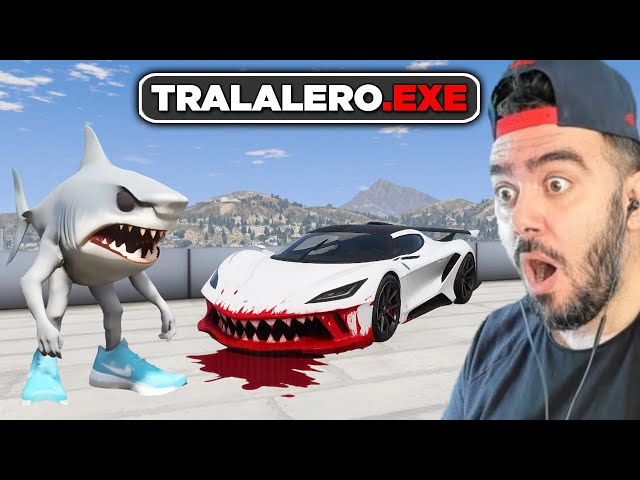 TRALALERO.EXE ARABASINI KAÇIRIRSAN ISIRIYOR -  GTA 5 MODS