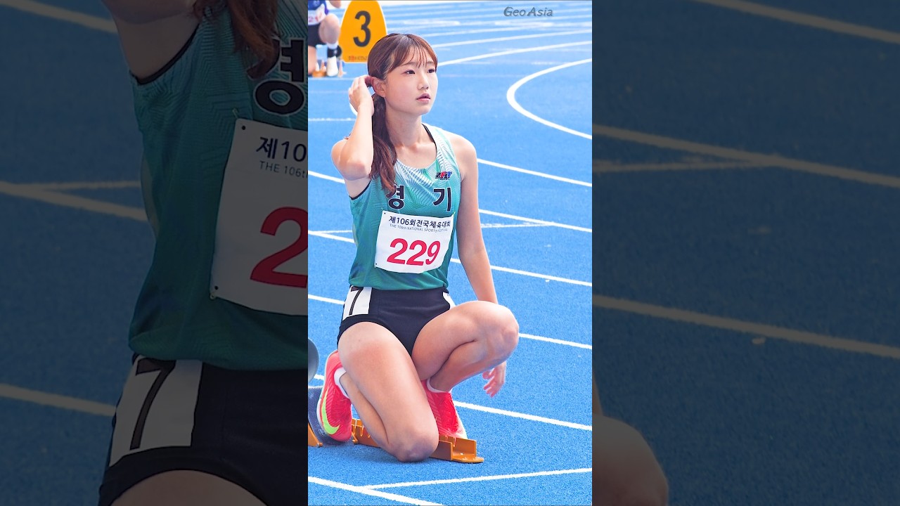 육상 청순미 스타!! 여슬아 #athletics #여슬아 #여자육상 #trackandfield #sportstar