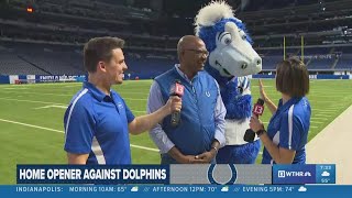 Indianapolis Colts getting ready for Sunday home opener against the Miami Dolphins