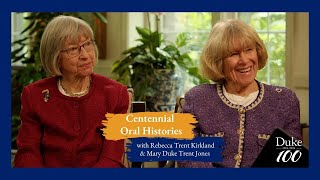 Rebecca Trent Kirkland & Mary Duke Trent Jones video