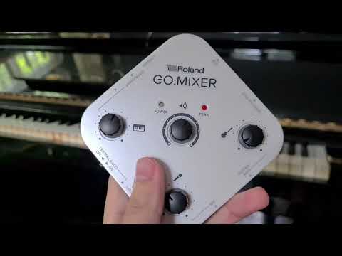 video Roland GO:MIXER Audio Mixer for Smartphones