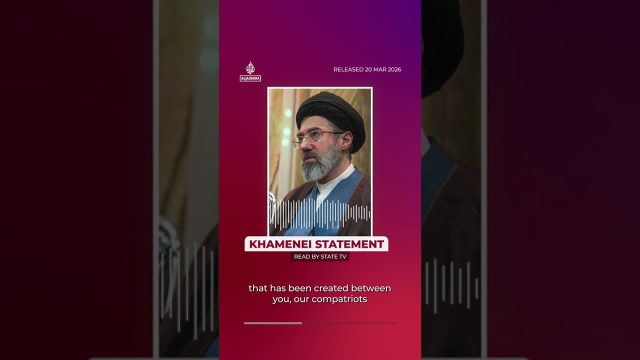 Iran’s Supreme Leader Khamenei says enemy 'defeated' in message | AJ shorts