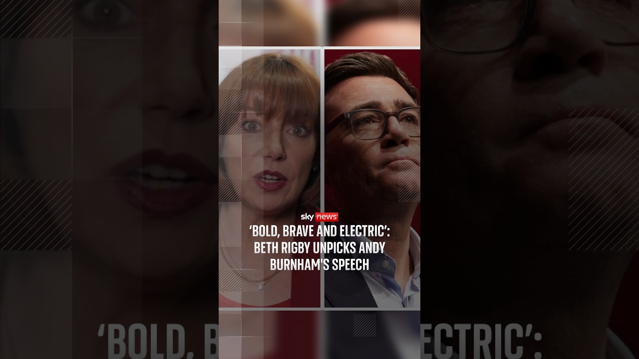 'In the hall, it was electric' | Beth Rigby analyses Burnham's speech