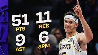 Austin Reaves Scores CAREER-HIGH 51 PTS vs Kings! | October 26, 2025