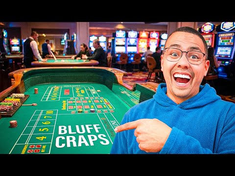 The Casino Made Me My Own CUSTOM Craps Table!