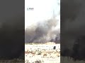 Massive plume of smoke seen from Silver Fire in California