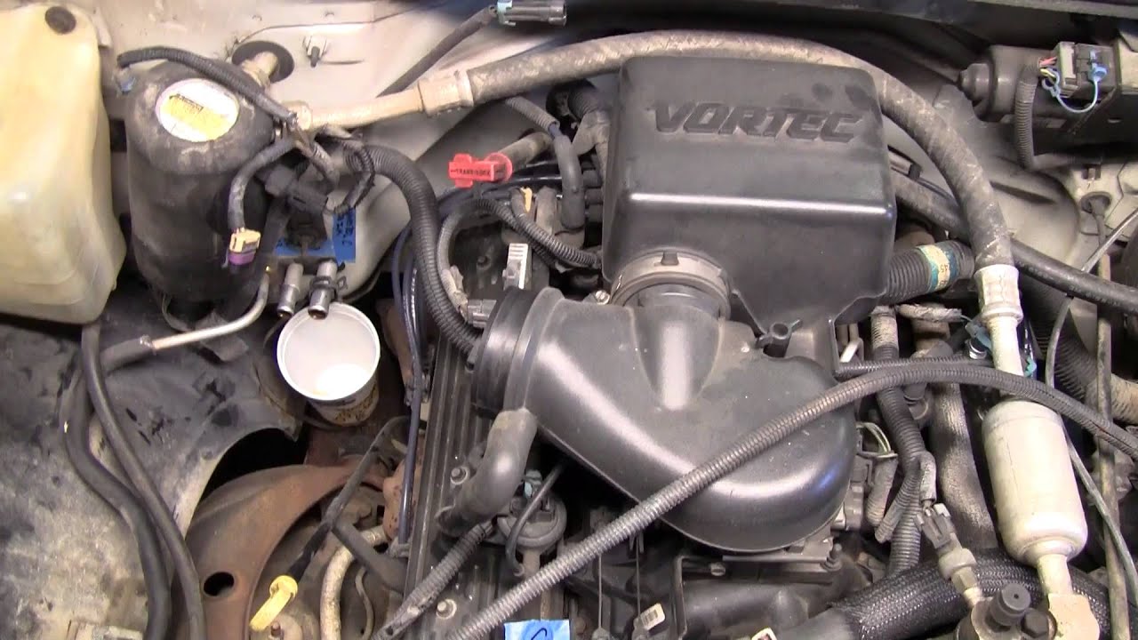 1997 Chevy 5.7L 350 Intake manifold - YouTube c3500 wiring harness diagram 