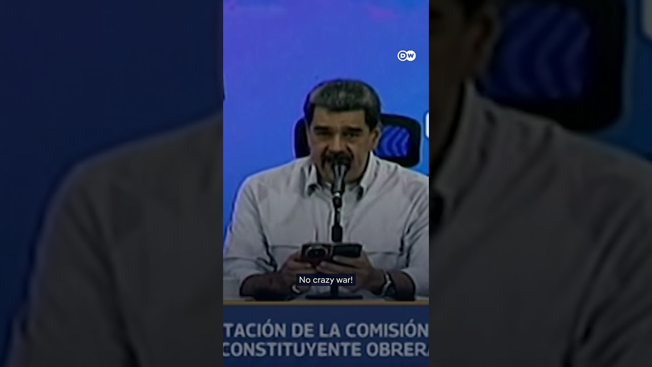 Maduro: "No crazy war!" | DW News
