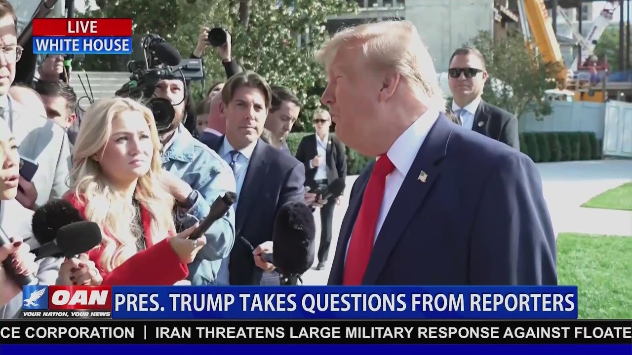 LIVE: PRES TRUMP TAKES QUESTIONS FROM REPORTERS