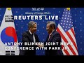 LIVE: Antony Blinken holds press conference in South Korea