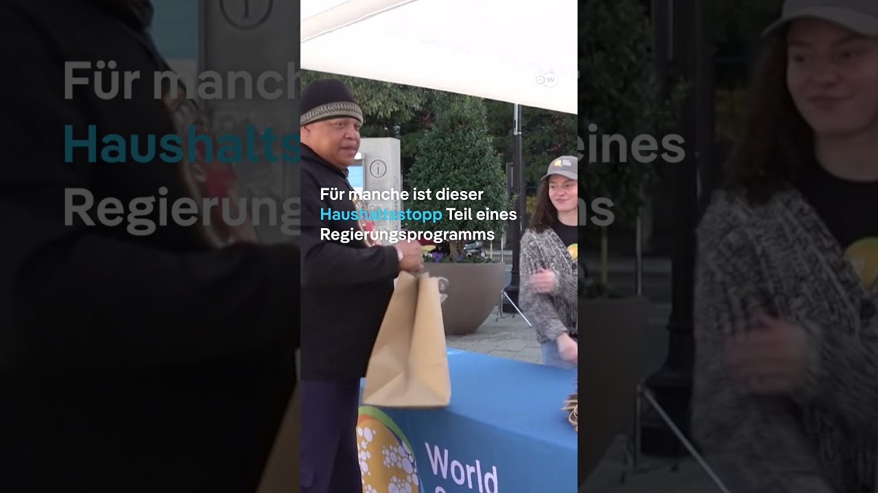 Shutdown in den USA: Gratisessen für öffentlich Bedienstete | DW Nachrichten