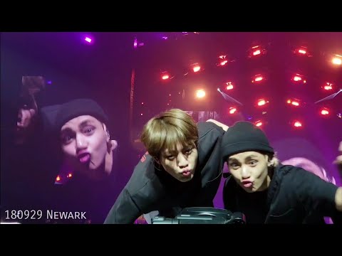 V & Jin - So What Compilation @ BTS 방탄소년단 Love Yourself Tour in North America