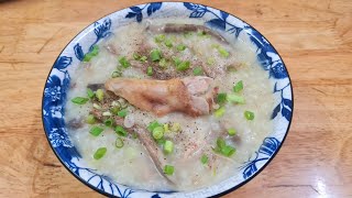 Cháo gà nấm mối: Cách nấu đơn giản, giữ trọn vị ngọt từ Nấm và thơm béo từ Gà