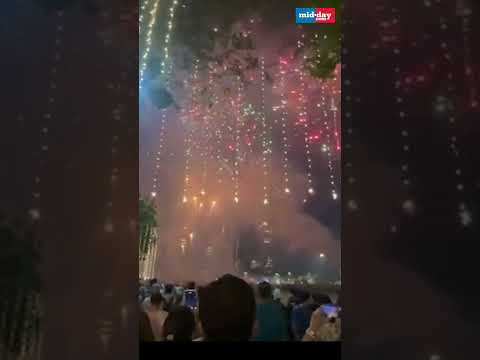 Fire crackers show during the Diwali Dipotsav at Shivaji Park  825 views  play Short