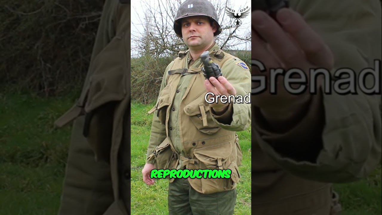 Gilet d'Assaut 1944: Analyse de l'Équipement des Soldats #shorts