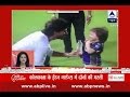 SRK and AbRam play water games during KKR match-Exclusive