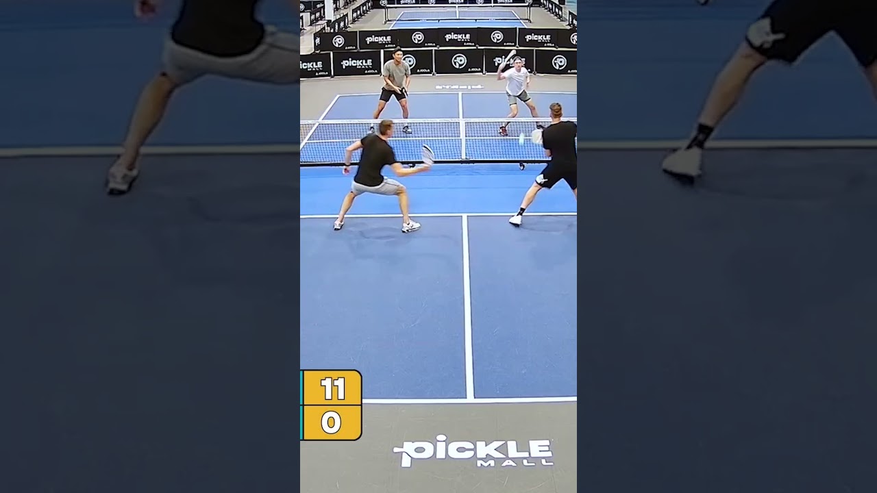 Court position determines shot options.