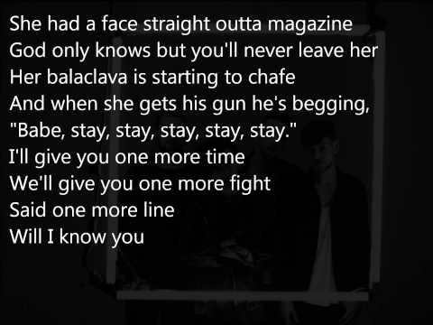 The 1975 - Robbers (LYRICS)