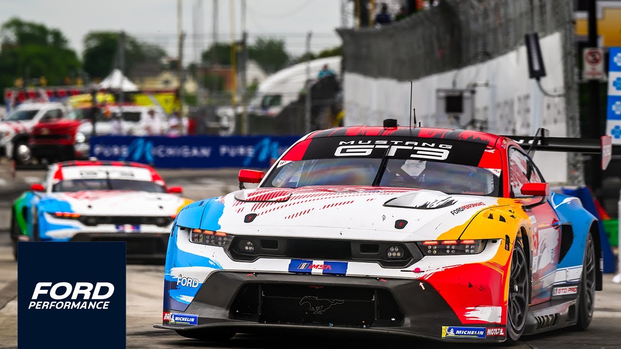 2024 IMSA Detroit Sports Car Classic | Mustang GT3 | Ford Performance