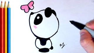 Animal How To Draw A Panda Cute Animals Cute Drawing