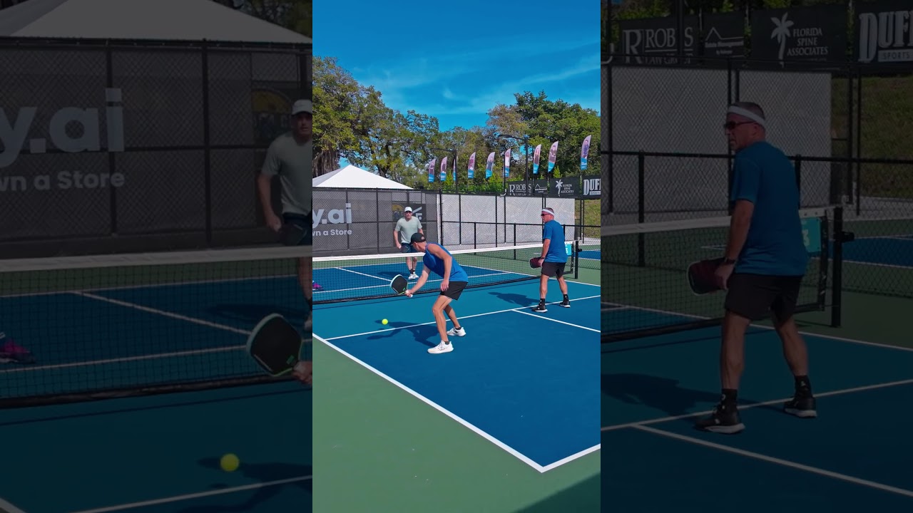 🥷Exceptional Defense and Bodybag #pickleball #sporthighlights #pickleballhighlights #sports