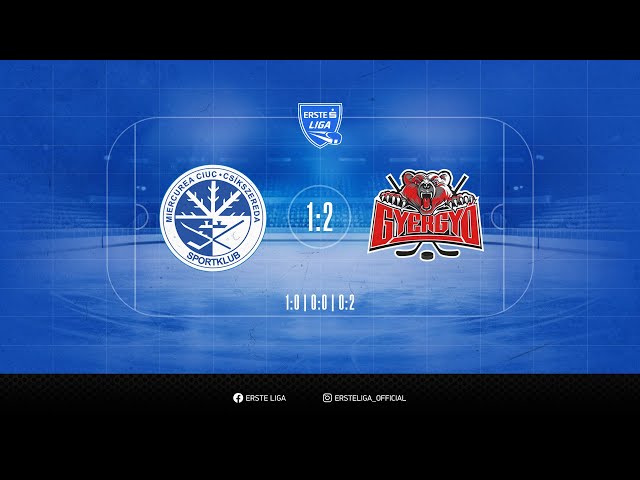 Gólösszefoglaló - EL 129 - Sport Club Csíkszereda - Gyergyói Hoki Klub 1-2 20241230
