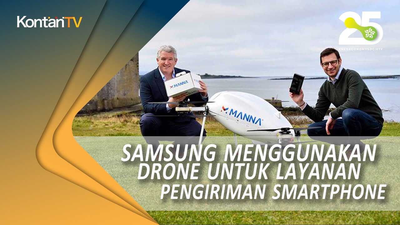 Samsung uses drones for smartphone delivery services – Kontan TV