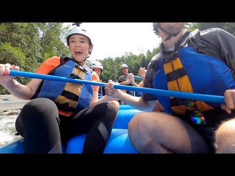screenshot of youtube video titled Whitewater Rafting | Go For It