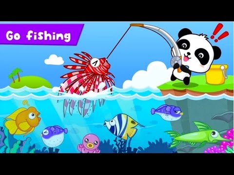 Happy Fishing｜Explore the mysterious ocean habitat |BabyBus Kids Games