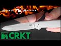 Нож складной полуавтоматический Facet Silver, 8,6 см, CRKT, США видео продукта