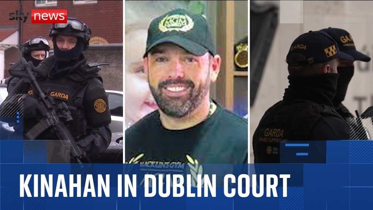Daniel Kinahan remanded in custody after return to Ireland