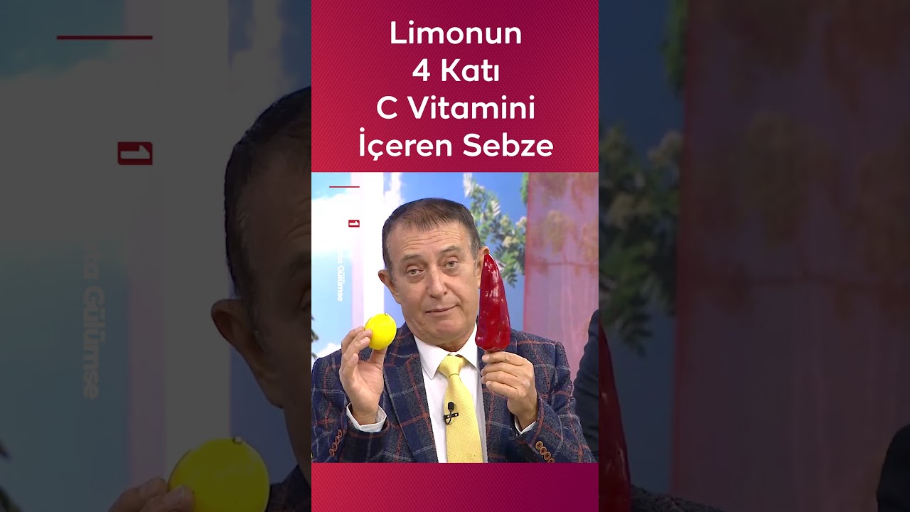 Limonun 4 Katı C Vitamini İçeren Sebze 🍋 Dr. Murat Topoğlu Anlatıyor #Alişan #Shorts #TRT1