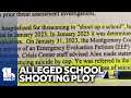 Timeline details what led to arrest in alleged school shooting plot