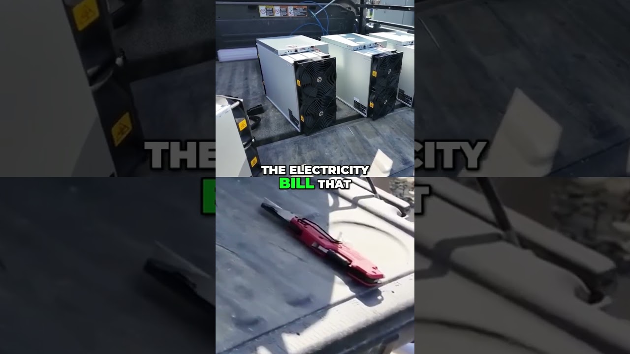 Crypto Mining in a Truck: $2,700 Profit?! Is it Worth It? shorts