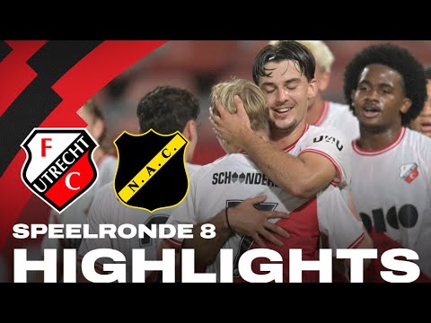 Jong FC Utrecht - NAC Breda | HIGHLIGHTS