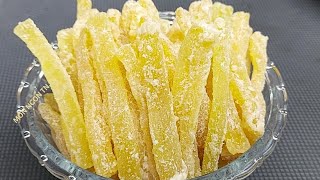 Cách làm Mứt Đu Đủ dẻo ngon không dùng nước vôi trong