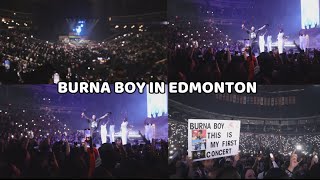 BURNA BOY IN EDMONTON DAY 2 WEEKEND VLOG “CONCERT + AFTER PARTY + FRIENDS & MORE