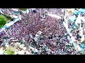 Huge Crowd  @ Jagan Padayatra in Eluru - Visuals