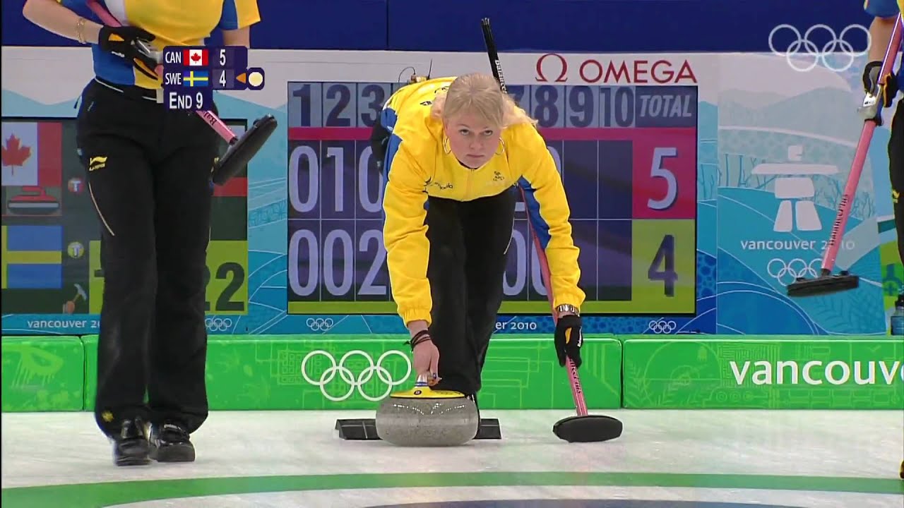 Canada Vs Sweden Women S Curling Gold Medal Match Highlights Vancouver 2010 Olympics Youtube