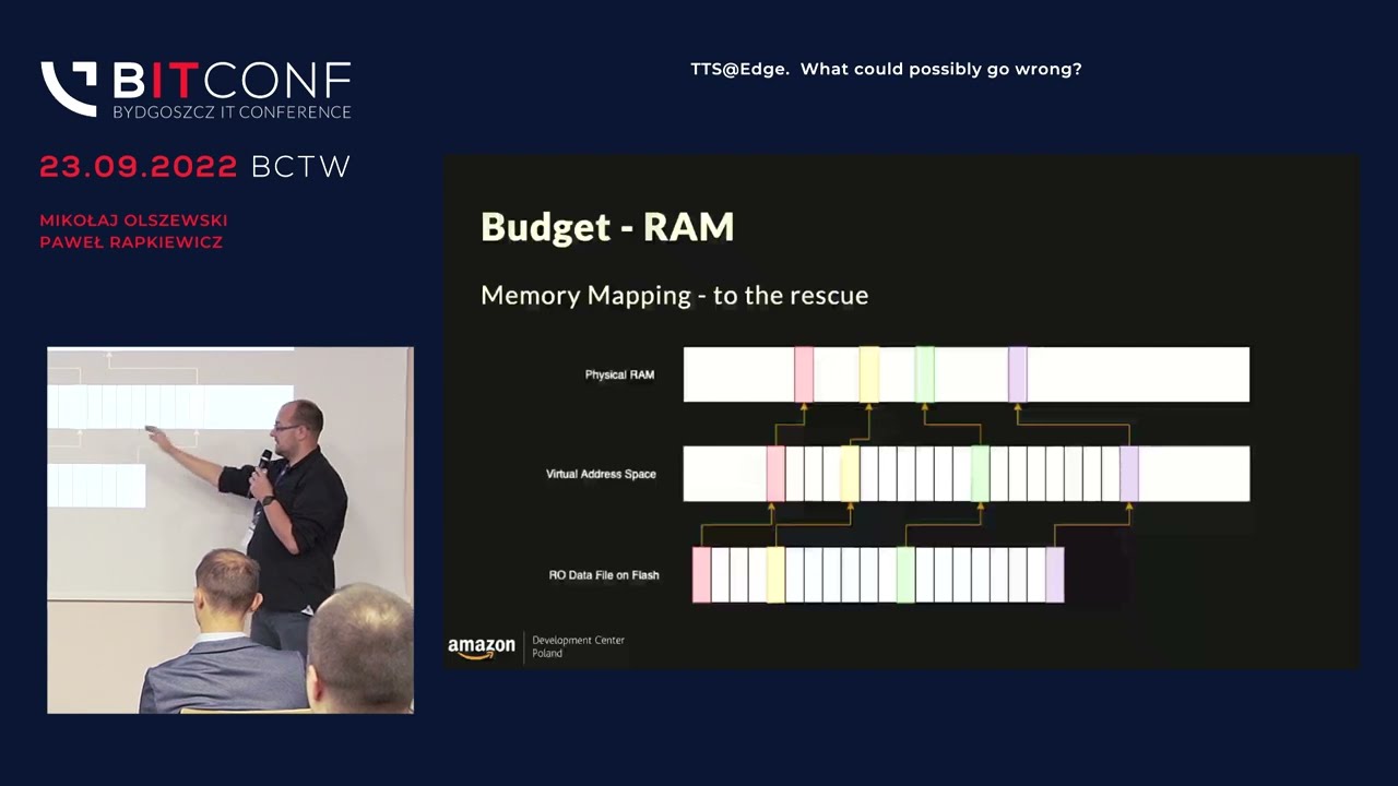 BITconf 2022 - [Mikołaj Olszewski, Paweł Rapkiewicz] TTS@Edge. What could possibly go wrong?