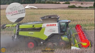 Der Mähdrescher fährt durch Ganz Deutschland DEMO TOURE 2025! Raps Dreschen mit 2 Großmähdrescher