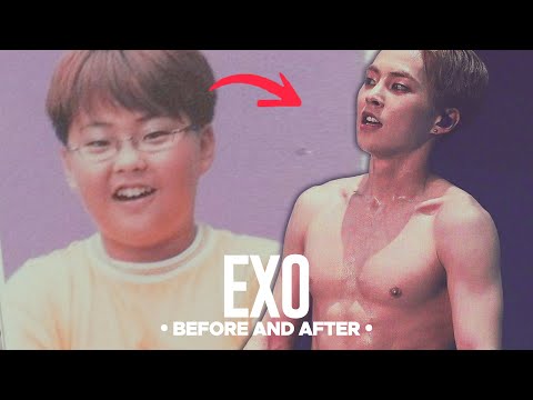 EXO - Predebut Vs Now : Before and After