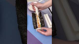 Cách làm cơm cuộn nhanh gọn tại nhà #shorts #shortvideo #viralvideo