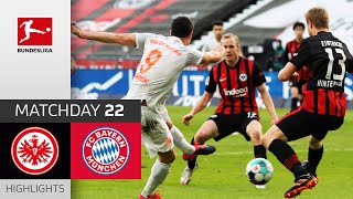 SGE seal victory over Bayern | Frankfurt — Bayern München | 2-1 | All Goals | Matchday 22