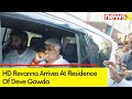 HD Revanna Arrives At Residence Of HD Deve Gowda After Bail  | Karnataka Sex Scandal  | NewsX